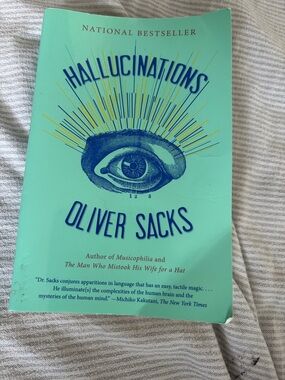 Hallucinations by Oliver Sacks - Teal Cover